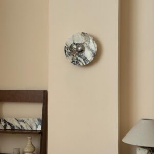 Alternative view of Runde Marmor Wandleuchte