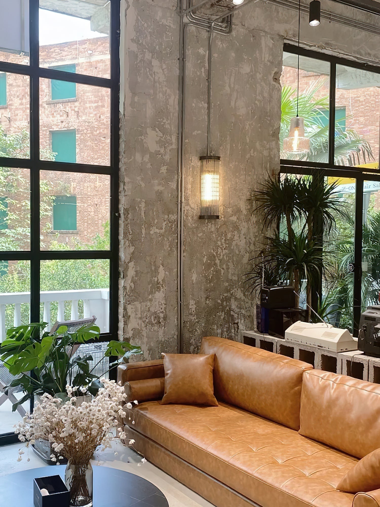 Wandleuchte Kristall Vintage Industrial - Image 10