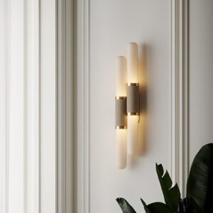 Alternative view of Wandleuchte Glas Modern Minimalistisch Vanity