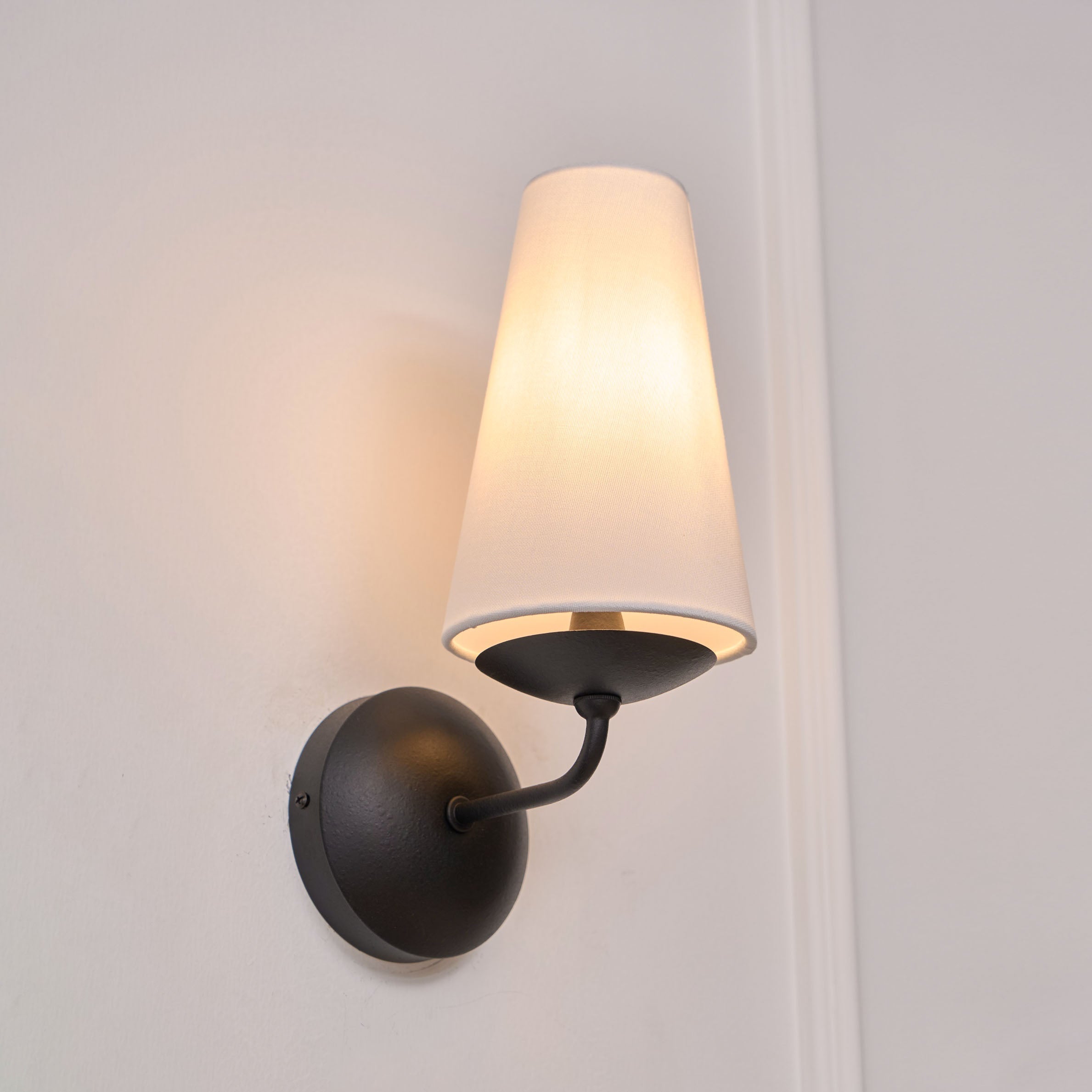 Wandleuchte Messing Stoff Modern Minimalistisch - Image 26