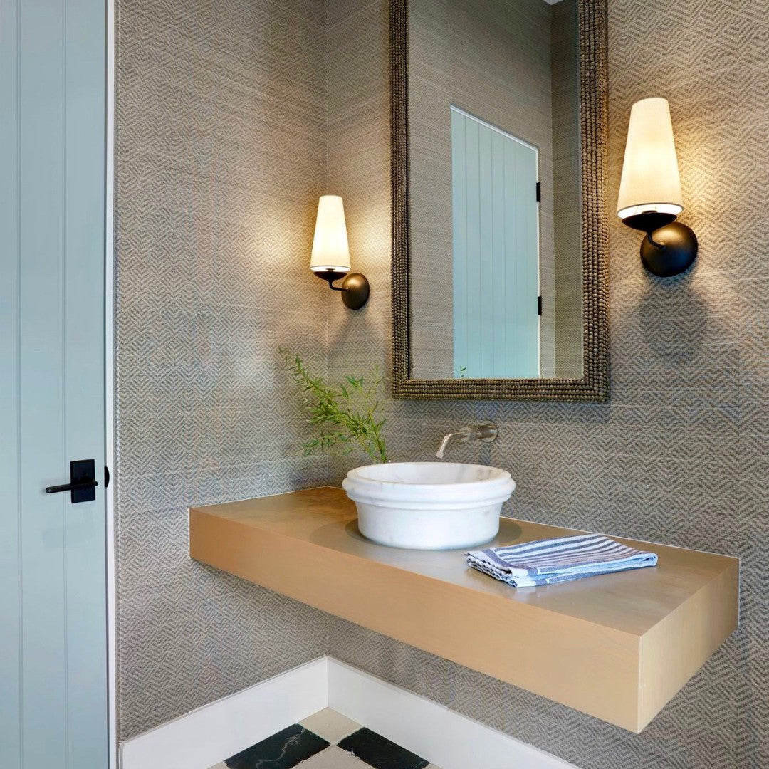 Wandleuchte Messing Stoff Modern Minimalistisch - Image 18