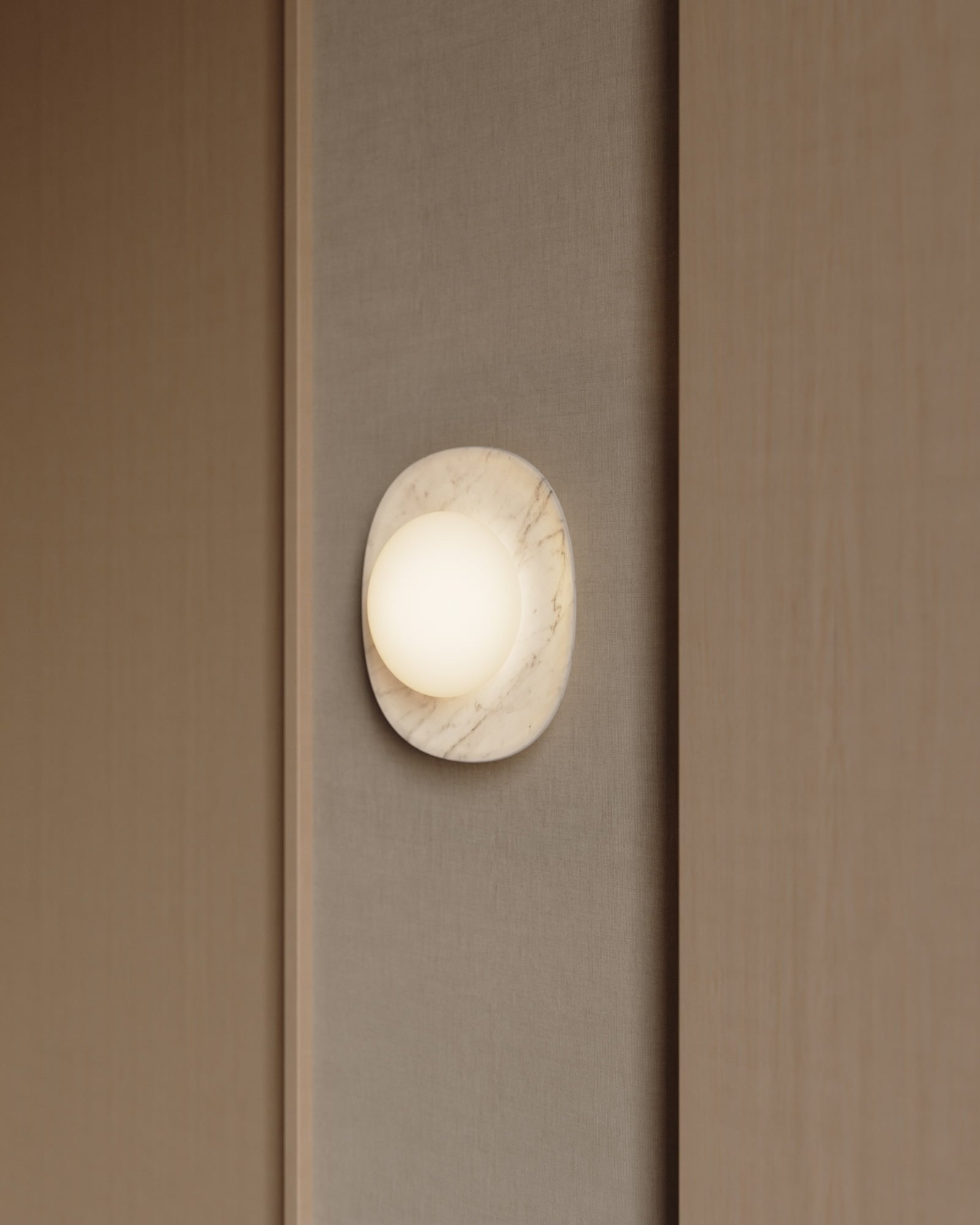 Marmor Glas Wandleuchte - Image 6