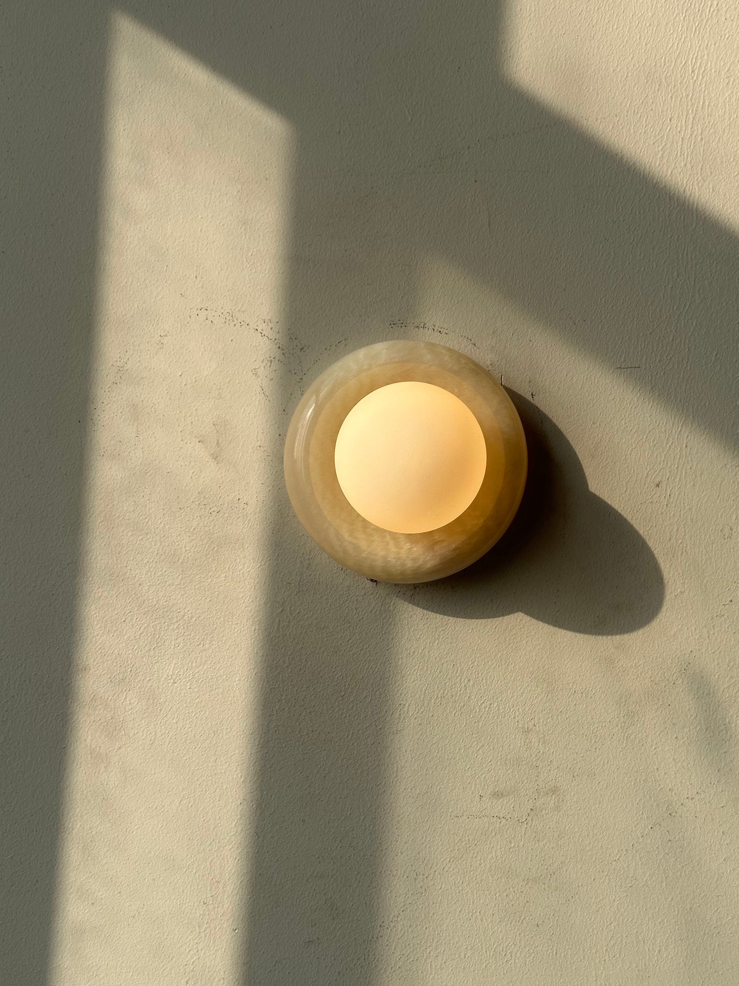 Jade Glas Wandleuchte - Image 10