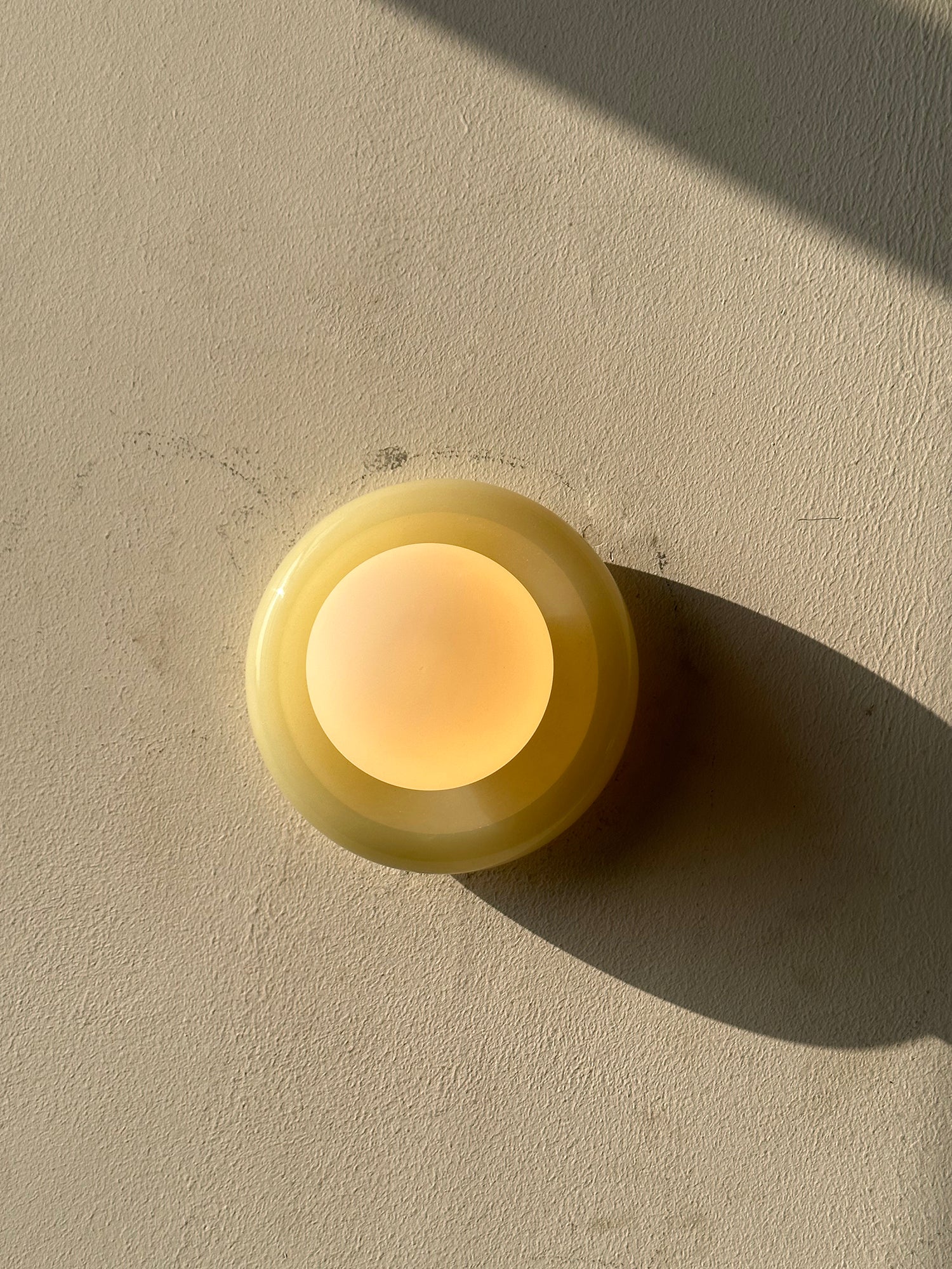 Jade Glas Wandleuchte - Image 2