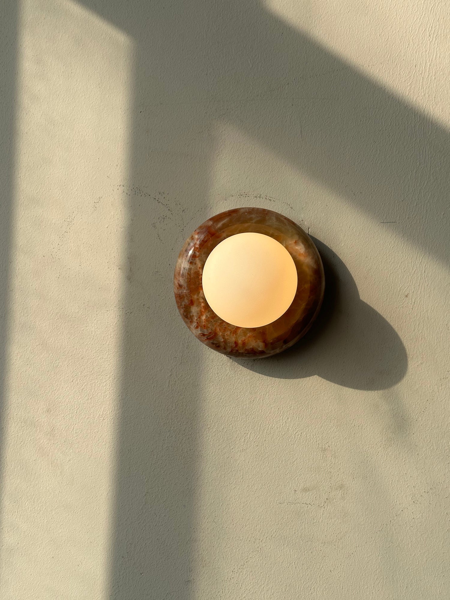 Jade Glas Wandleuchte - Image 16