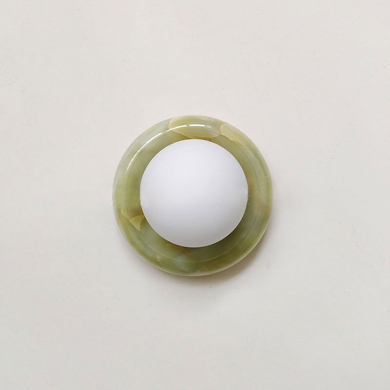 Jade Glas Wandleuchte - Image 28