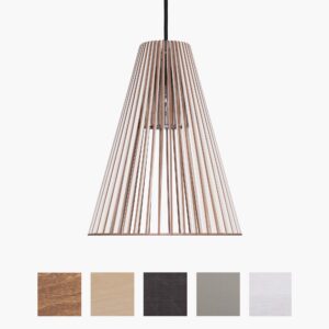 Pendelleuchte CONO aus Holz