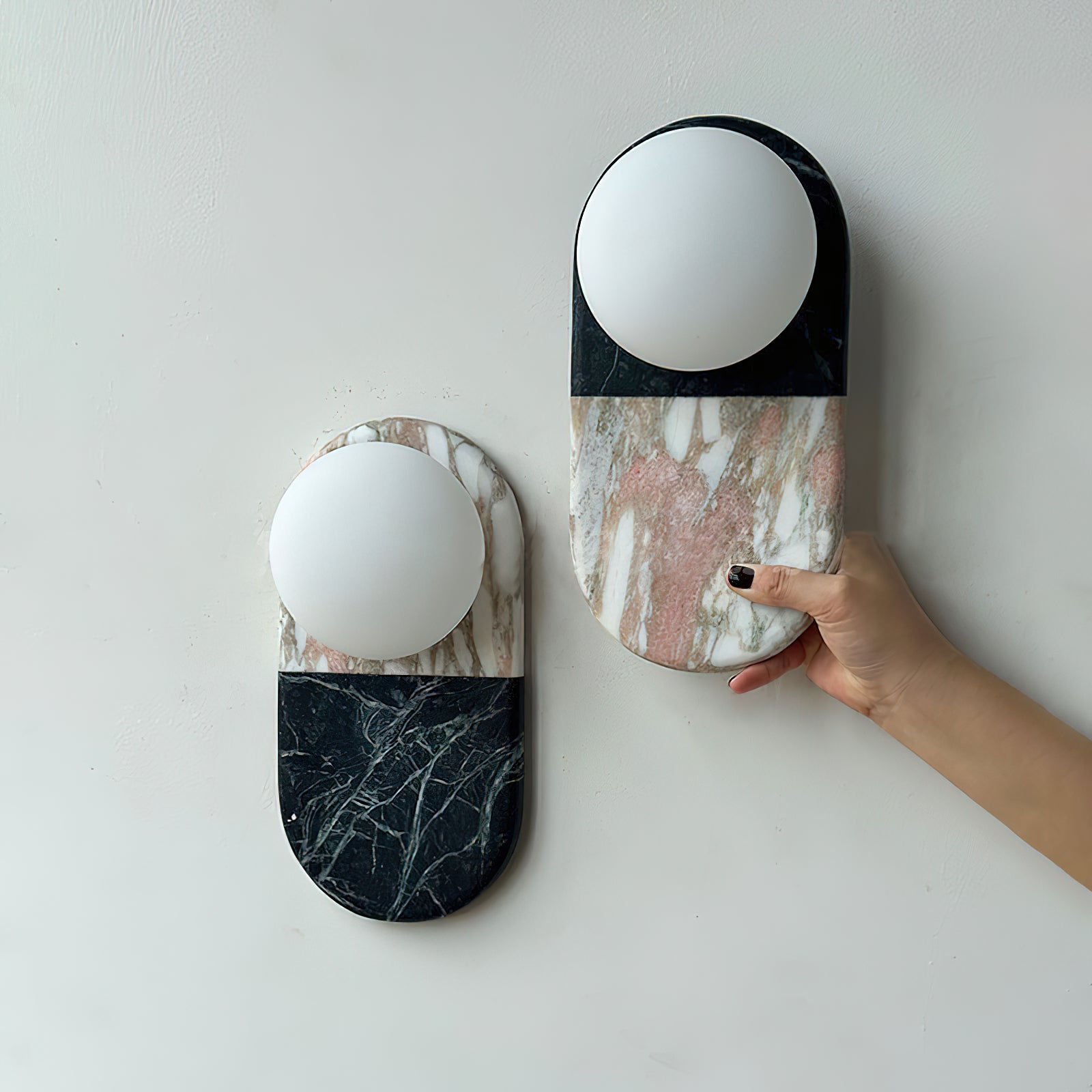 Marmor Wandleuchte - Image 4