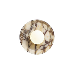 Marmor Glas Wandleuchte